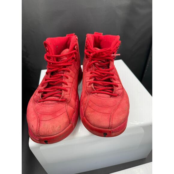 Nike Air Jordan 12 Retro Sneakers - Red - Size 8M - Picture 5 of 10